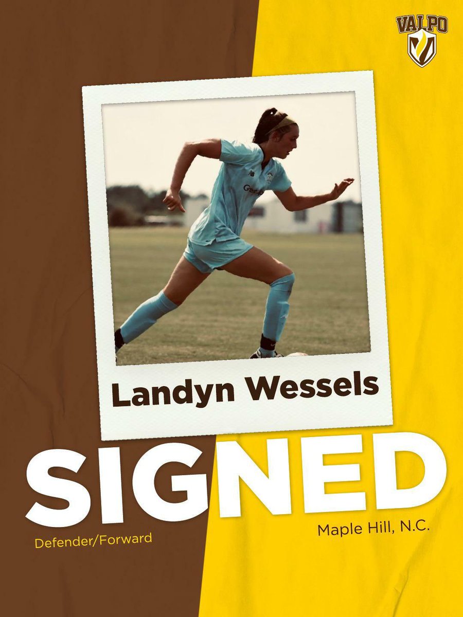 Valpo Women's Soccer (@valpowso) on Twitter photo Welcome to the 2024 class Landyn Wessels! Landyn joins us from North Carolina and plays for <a href="/ECNLgirls/">ECNL Girls</a> Wilmington Hammerheads! Happy to have you as a Beacon <a href="/landynwessels/">Landyn Wessels_ECNL2024</a> !
#RollBeacs #GoValpo #NationalSigningDay <a href="/ValpoAdmission/">Valparaiso University Admission</a> <a href="/06ecnlhammers/">U18/19 Hammerheads Girls ECNL</a> Welcome to the 2024 class Landyn Wessels! Landyn joins us from North Carolina and plays for <a href="/ECNLgirls/">ECNL Girls</a> Wilmington Hammerheads! Happy to have you as a Beacon <a href="/landynwessels/">Landyn Wessels_ECNL2024</a> !
#RollBeacs #GoValpo #NationalSigningDay <a href="/ValpoAdmission/">Valparaiso University Admission</a> <a href="/06ecnlhammers/">U18/19 Hammerheads Girls ECNL</a>