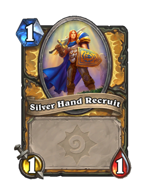 V_G50's tweet photo. Bunch of new Silver Hand Recruit artworks just added in the latest patch. 🤔

Doesn't seem like they're used anywhere yet. #Hearthstone https://t.co/2wfaPh82Ay