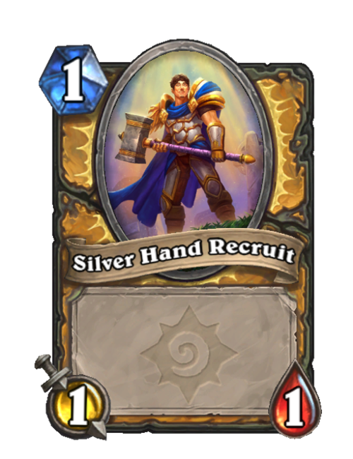 V_G50's tweet photo. Bunch of new Silver Hand Recruit artworks just added in the latest patch. 🤔

Doesn't seem like they're used anywhere yet. #Hearthstone https://t.co/2wfaPh82Ay