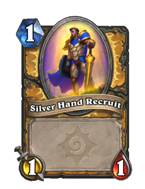 V_G50's tweet photo. Bunch of new Silver Hand Recruit artworks just added in the latest patch. 🤔

Doesn't seem like they're used anywhere yet. #Hearthstone https://t.co/2wfaPh82Ay