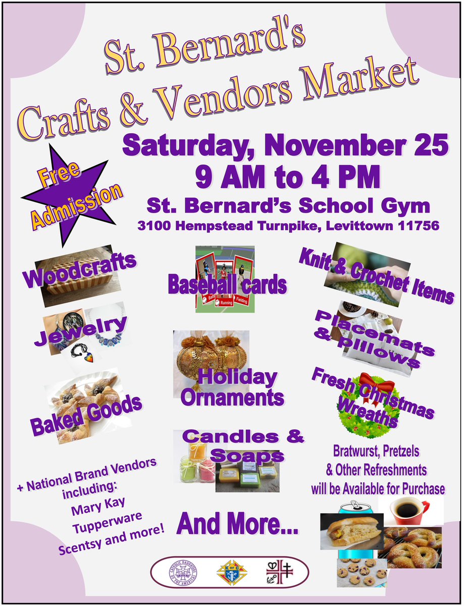 I will be selling wooden ornaments, door hangers and decorations!