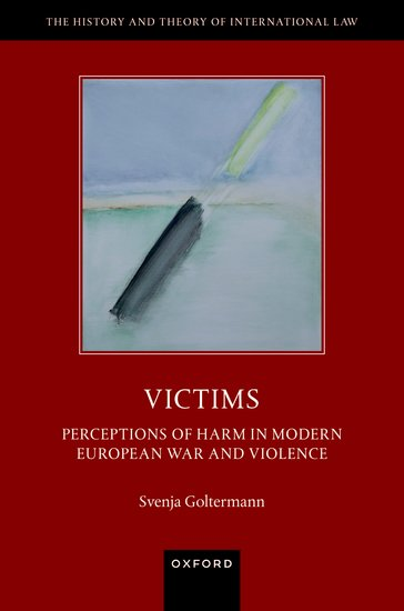 Out now! Svenja Goltermann's important book "Victims" from Oxford UP. It couldn't be more topical in these dark days.