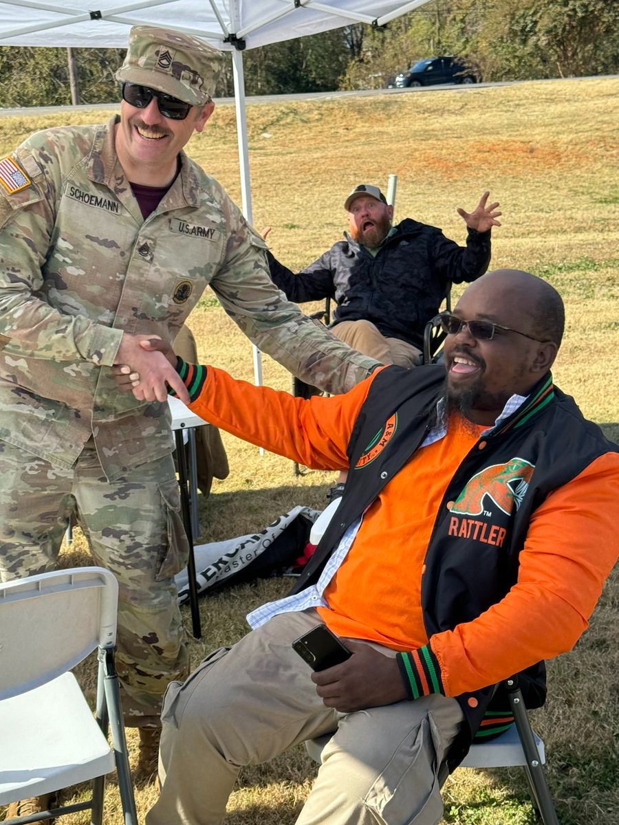 AamuRotc's tweet image. Way Back Wednesday:
Just a few photos from our Military Appreciation FB game. Huge Thanks to Grissom HS JROTC Cadets for hanging out with us all day long! We had a blast and hope to see y'all joining our ranks soon!
#GoBulldogs #serviceissoverignty #rotc #bulldogbn #aamurotc