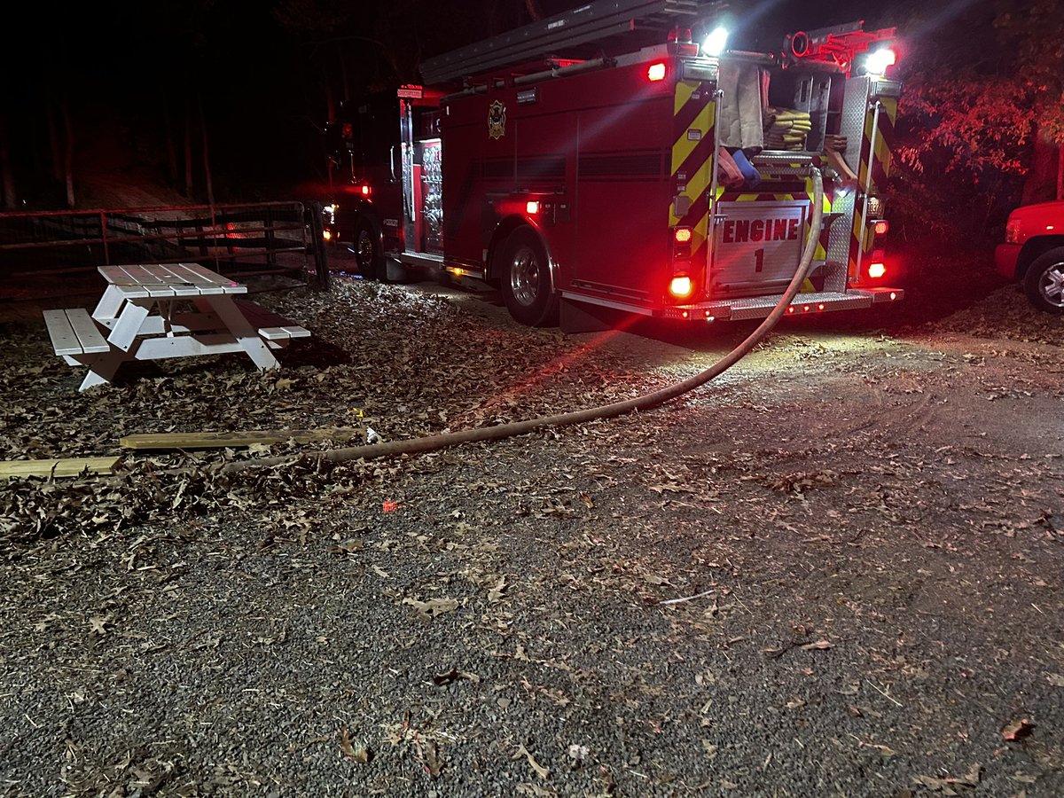Huntersville_FD's tweet image. *WOODS FIRE* Station 1 (Engine 11, Tanker 1 &amp;amp; Brush 1) now are on scene of a woods fire, 14910 Block of Black Farms Road) large fire in the woods &amp;amp; field, well off the roadway. #OutsideFire #HuntersvilleFD