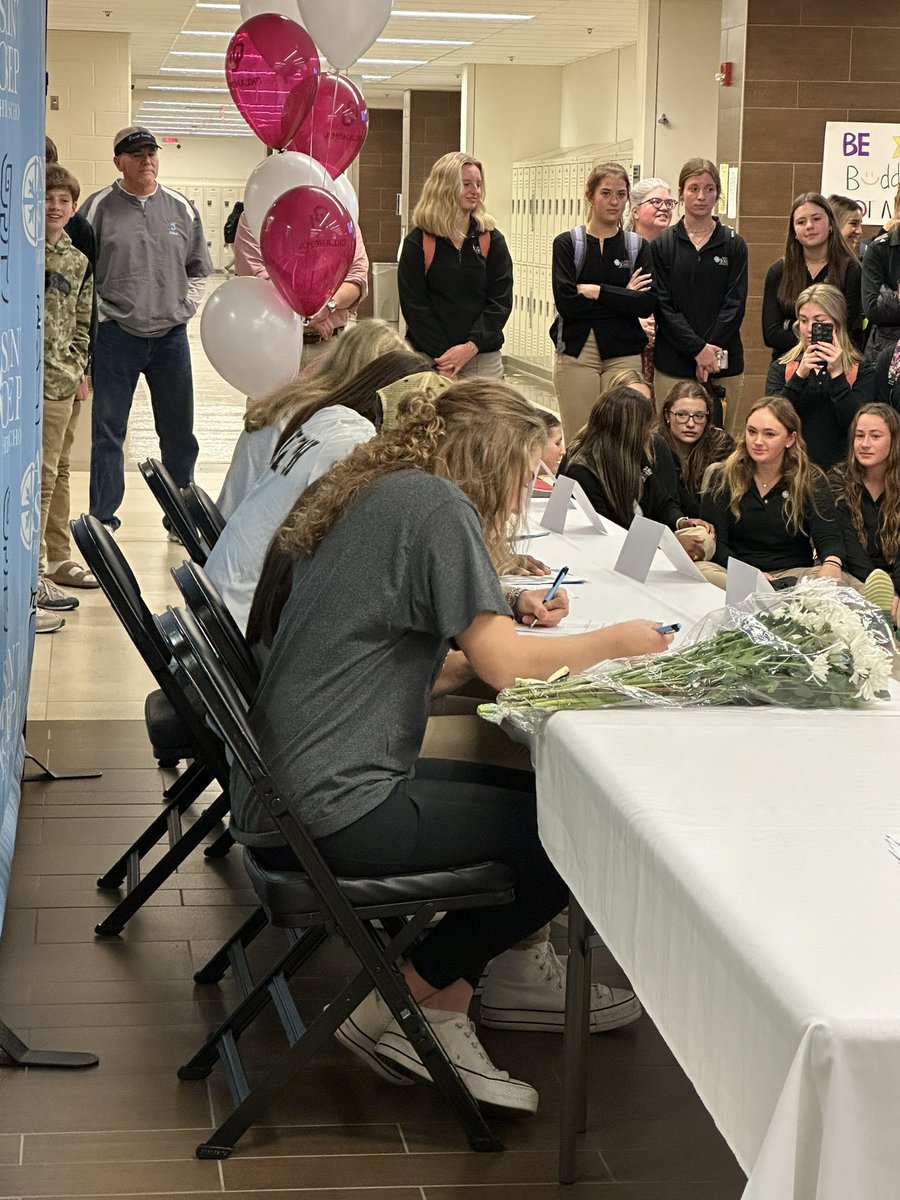 SaintJoeVB's tweet photo. So excited for Marley and her journey she will soon be on!! Slippery Rock is lucky to have you be apart of their program and school! Congrats #10! https://t.co/pkmgIeXO5B