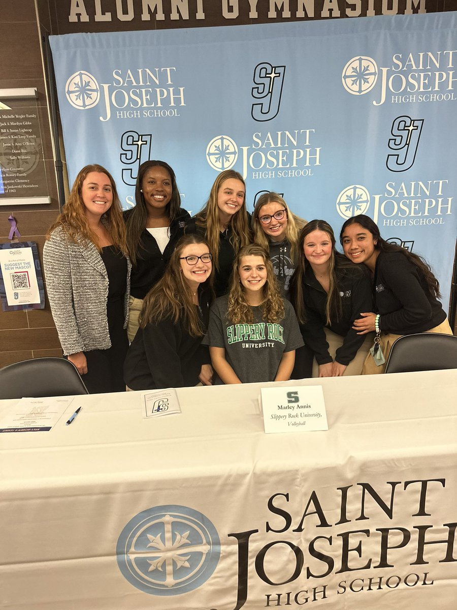 So excited for Marley and her journey she will soon be on!! Slippery Rock is lucky to have you be apart of their program and school! Congrats #10!