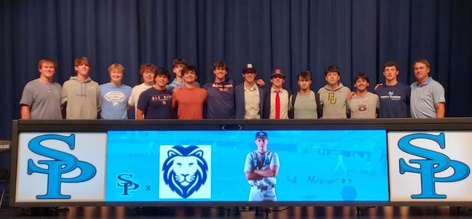 spjagbaseball's tweet photo. Congrats to seniors CJ Gross and Matthew Widra on signing today! Looking forward to this season, and watching them progress at the next level. Go Jags!! https://t.co/NxPSs40Vnt