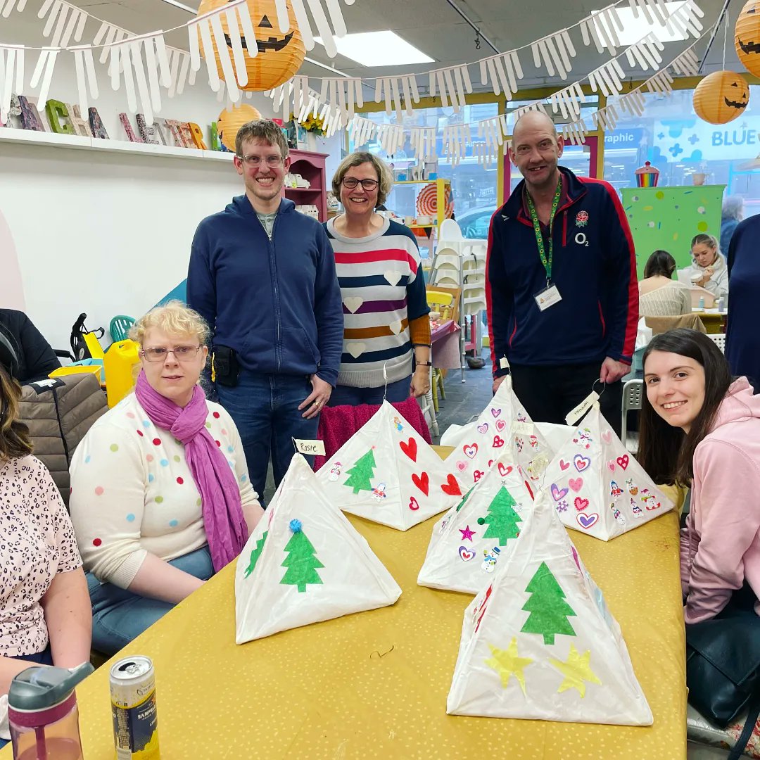 🦄☕ Unicorn hot chocolate?! Wow! Fun times were had at a lantern making workshop at  The Happy Potter.
All sales in our art and craft gallery help to fund opportunities, like this, for people with learning disabilities in the local area.
#learningdisabilityawareness