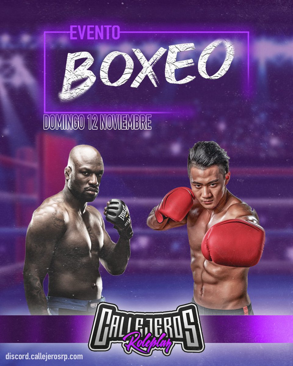 cuscusero's tweet photo. Este domingo en Callejeros RP tenemos evento de boxeo!! A que esperas para encontrarte a tu próximo rival 🤔
https://t.co/McEjVnDSa6

#roleplay https://t.co/nzPou0aOlK