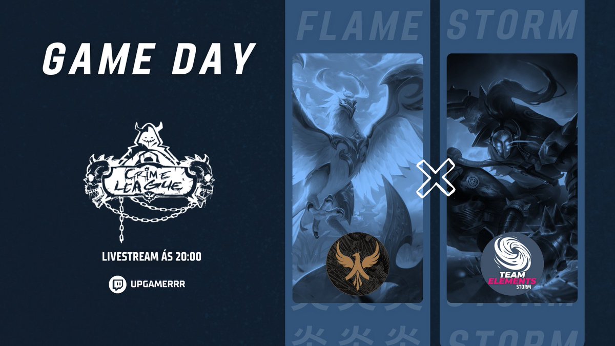 TeamElementsbr's tweet photo. 🌪️Chegou a hora de mostrar nossa força!
Vamos com tudo, galera!
É hora de apoiar o Elements Storm no campeonato Crime League! #ElementsStorm #CrimeLeague #LeagueofLegends ⚡️
Live: https://t.co/novw5qO01x https://t.co/53nvadjwZO