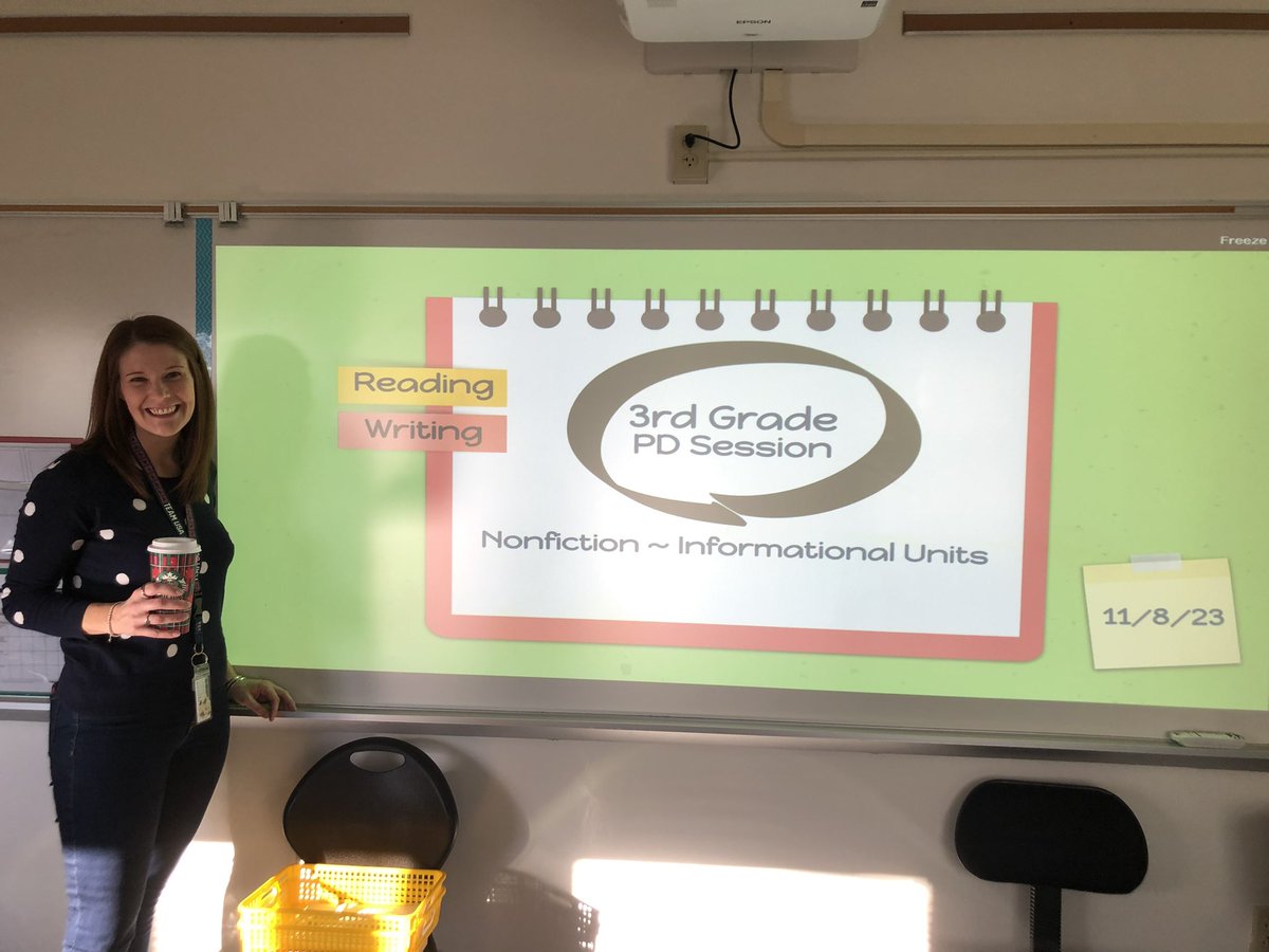 Baskina87's tweet photo. Great day of learning unpacking grade 3 literacy units &amp; sharing ideas led by @KMreaders &amp; supported by @KymHarjes!  They’ve made our #literacylab come to life #teacherleaders https://t.co/CDfuu0Ueqa