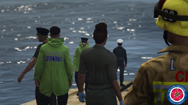 PLRPC_RBLX's tweet photo. Today, NWAS crews alongside Tech and Water Rescue from LFRS got called out to Halton Green after a female that assaulted a copper during a protest march attempted to escape on a boat down the river Luna but got stuck.

#L12P1 #L30M1 #L30W1 #HO51 #WA82 #A138 #R095 #WA81 #OneTeam https://t.co/MWagvjvdeR