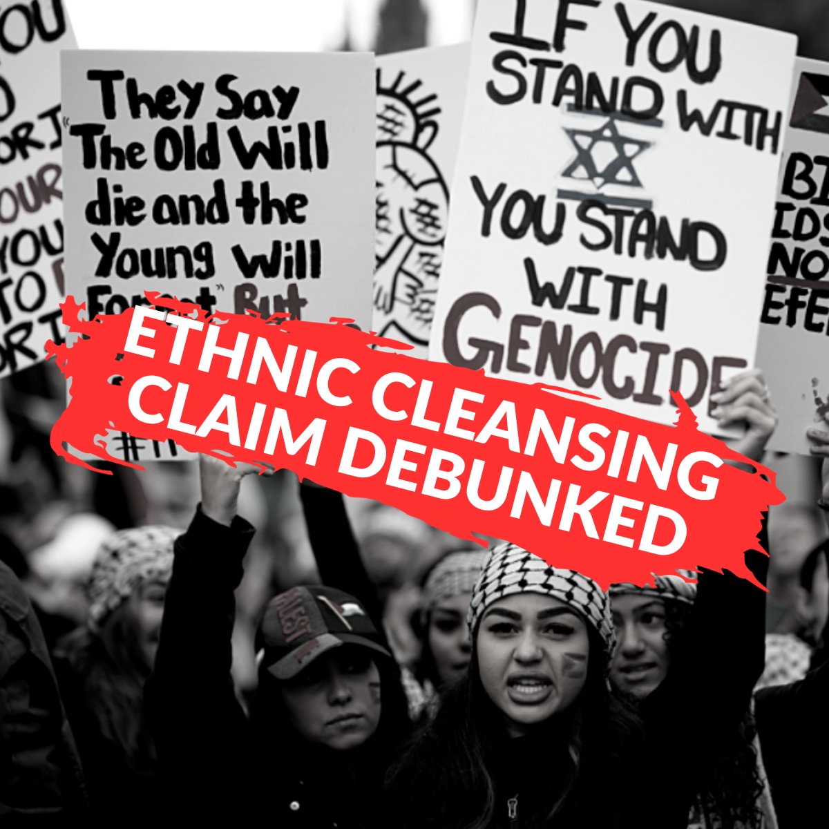 vox_populi_nl's tweet photo. 🚨Debunking The Myth of Ethnic Cleansing In Gaza

Vox Analysis: In the fiery debate surrounding the Israeli-Palestinian conflict, Israel has been regularly accused of ethnic cleansing... But a closer examination of facts reveals a narrative that is contrary to these allegations. 

Let's dive in and separate myth from reality. 

Also, in order to combat Hamas propaganda, feel free to share this post with others you think should hear this.

1) Israeli-Arab And Palestinian Population Growth: Israeli Arab population has increased from 160,000 in 1948 to 2 million today, while the Palestinian population in territories has risen from around 1 million in 1967 to 4.5 million. Such growth is inconsistent with the practices of ethnic cleansing.

2) Decline Of Jewish Populations: The significant decline of Jewish populations in Arab countries since 1948, such as the decrease from 70,000 to virtually none in Egypt, suggests a trend of ethnic cleansing against Jews in the region, not against Palestinians by Israel.

3) Arab & Muslim Civil Rights In Israel: Israeli Arabs are entitled to the same rights as Jewish citizens. An example of this parity is an Arab judge having the authority to sentence a former Israeli president to jail, indicating a level of legal equality.

4) Choice Of Residency: Surveys indicate many Israeli Arabs prefer living under Israeli governance rather than Palestinian authority, implying satisfaction with their rights and living conditions in Israel.

5) Standards of Living: Israeli Arabs often enjoy higher standards of living and more rights than Arabs in many other Middle Eastern nations, suggesting that Israel provides a relatively favorable environment for its Arab population.

6) Diverse Legal Representation: The presence of Arab judges and lawmakers in Israel's judiciary and legislative branches showcases the inclusion of different ethnicities within the nation's political framework.

7) Security-Based Responses: The context of historical Arab-Israeli conflicts shows instances where Palestinian leadership aligned with parties hostile to Israel, resulting in security-based responses rather than ethnic-targeted actions.

Together, these points of documented increases in Arab populations, the provision of civil rights, and the broader historical and regional context make it clear that the narrative of Israel seeking to ethnically cleanse Palestinians does not add up.

Please share this with others you think should hear this, weigh in below with your thoughts and follow our page to stay up to date with the most important news.