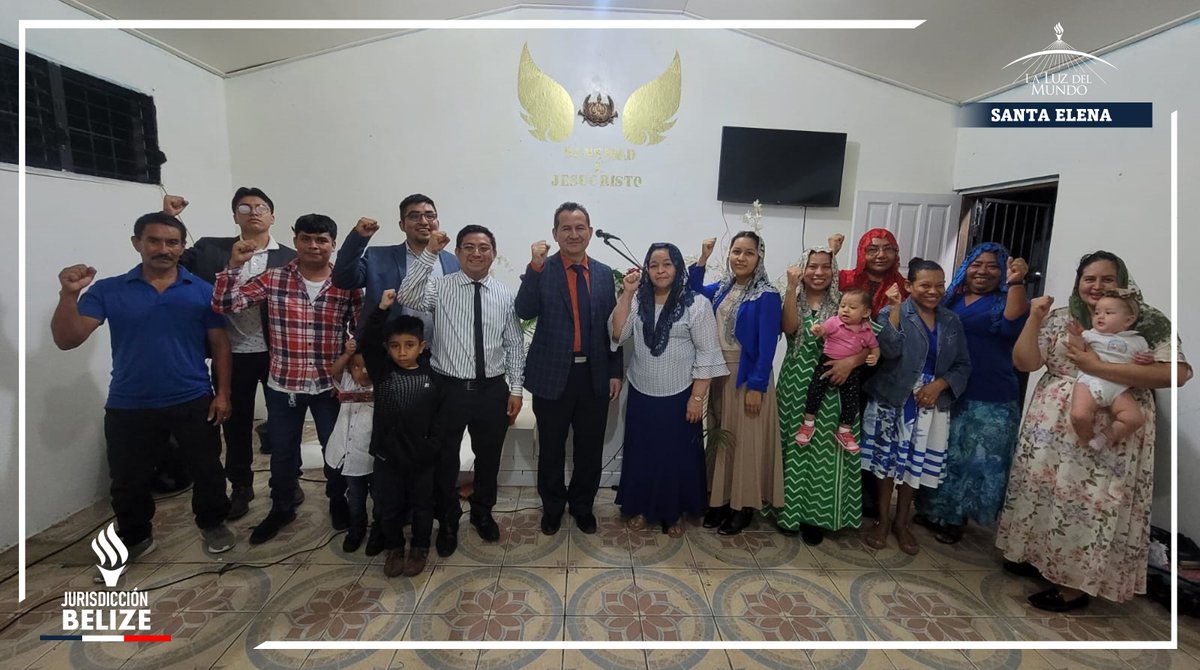 lldmbelice's tweet photo. SANTA ELENA TOWN, BELIZE
Con alegría los hermanos de Benque Viejo y Santa Elena, Cayo recibieron la visita del hermano Pastor Evangelista Juan Antonio Villalobos, quien viene en representación del Apóstol de Jesucristo. 

#LLDM|#ElAmorNosUne|#LLDMBelice| #Seguimosadelante https://t.co/FF25so4KJF