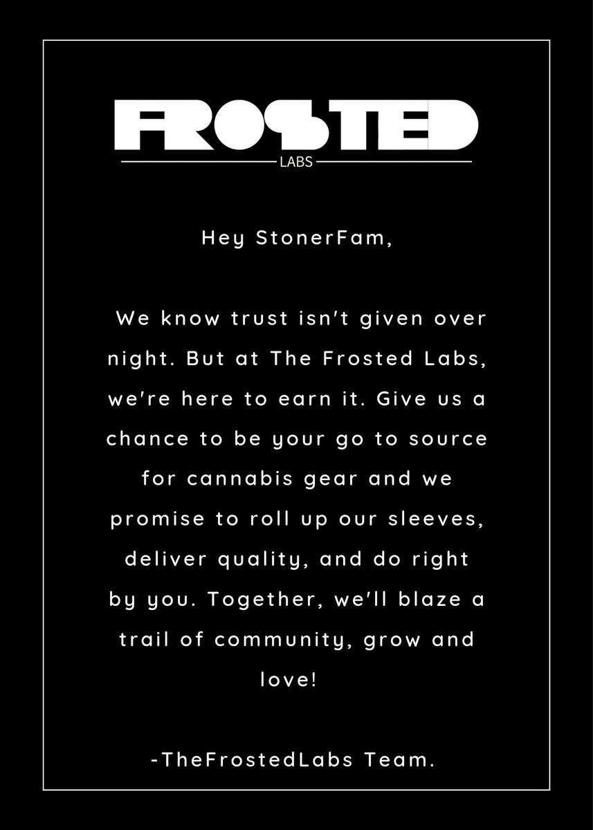 The Frosted Labs tweet media