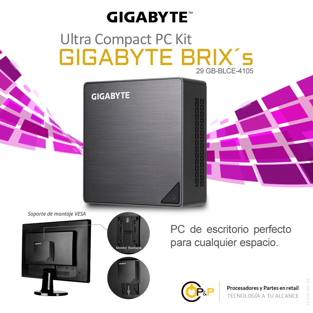 somospypr's tweet image. 𝗣𝗖 𝗱𝗲 𝗲𝘀𝗰𝗿𝗶𝘁𝗼𝗿𝗶𝗼 𝗽𝗲𝗿𝗳𝗲𝗰𝘁𝗼 𝗽𝗮𝗿𝗮 𝗰𝘂𝗮𝗹𝗾𝘂𝗶𝗲𝗿 𝗲𝘀𝗽𝗮𝗰𝗶𝗼
Brix´s mini PC-Kit  | 29 GB-BSRE-1605-BW
·
Compras menores o por unidad 👇🏼
🛒 bit.ly/Gigabyte-Mini_…
·
📨 bit.ly/PyP_Suscribete…
·
#pyp_gigabyte  #Mini_PC