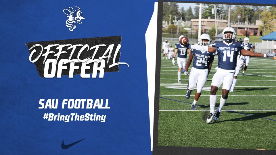 After a great phone call with <a href="/FillippSAU/">Vince Fillipp</a> I’m blessed to receive an offer to play at the next level <a href="/FightingBeesFB/">St. Ambrose Football</a> Forever Grateful #AGTG
<a href="/CoachDuarte/">Coach Duarte</a> <a href="/MortonFootball/">𝐌𝐎𝐑𝐓𝐎𝐍 𝐅𝐎𝐎𝐓𝐁𝐀𝐋𝐋</a>