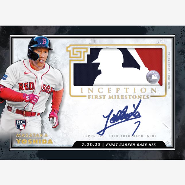 CollectingAll's tweet image. 2023 Topps Inception to Offer 1st Hit Relics: Game-used base pieces from players' first career hits are part of 2023 Topps Inception Baseball. sportscollectorsdaily.com/2023-topps-inc… #ModernSportsCardNews #2020ToppsInception | @CollectingAll