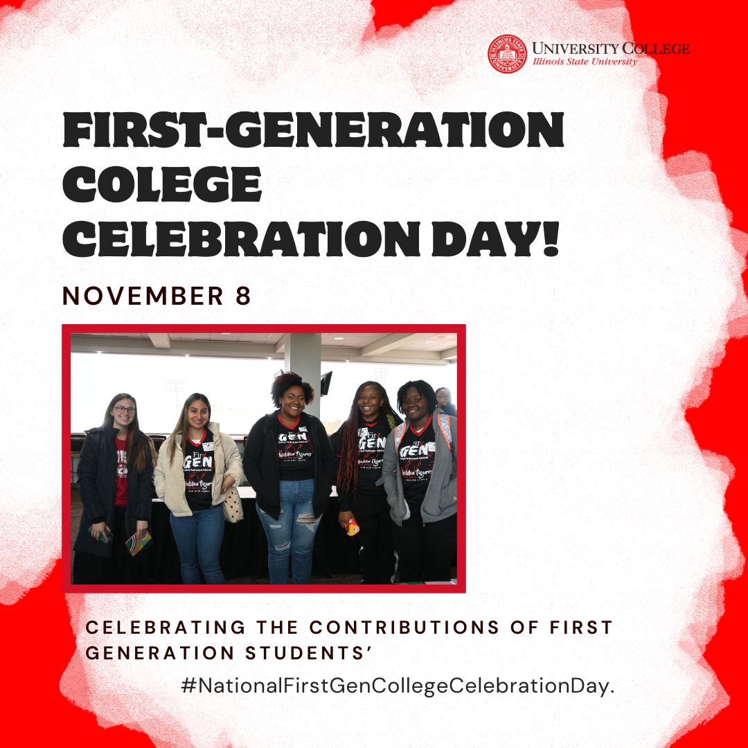 isuucollege's tweet image. Happy First-Generation College Celebration Day! 🎉🎓 

#TRIOprograms
#FGCC
#studentsuccess