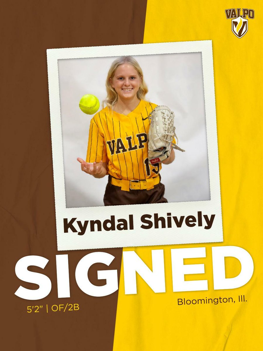 ValpoSoftball's tweet photo. JOIN US IN WELCOMING OUR 4TH 2024 COMMIT, KYNDAL SHIVELY!

This speedy outfielder is going to come in and make a significant impact from the start!

Welcome to the family, Kyndal https://t.co/5JMxYMam4A