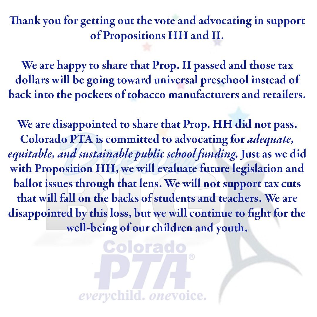 Colorado PTA (@coloradopta) on Twitter photo 