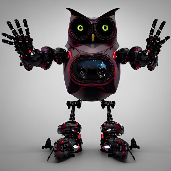 Robotowls 🦉📷 Available On <a href="/opensea/">OpenSea</a>

 🦉HoooOot HooooOot   
.
#NFTs #NFTartist #NFTProject #robots #ETH #Artist #artwork #digitalart #NFTartwork #OpenSea #DORK #AIArtwork #AI #Trending