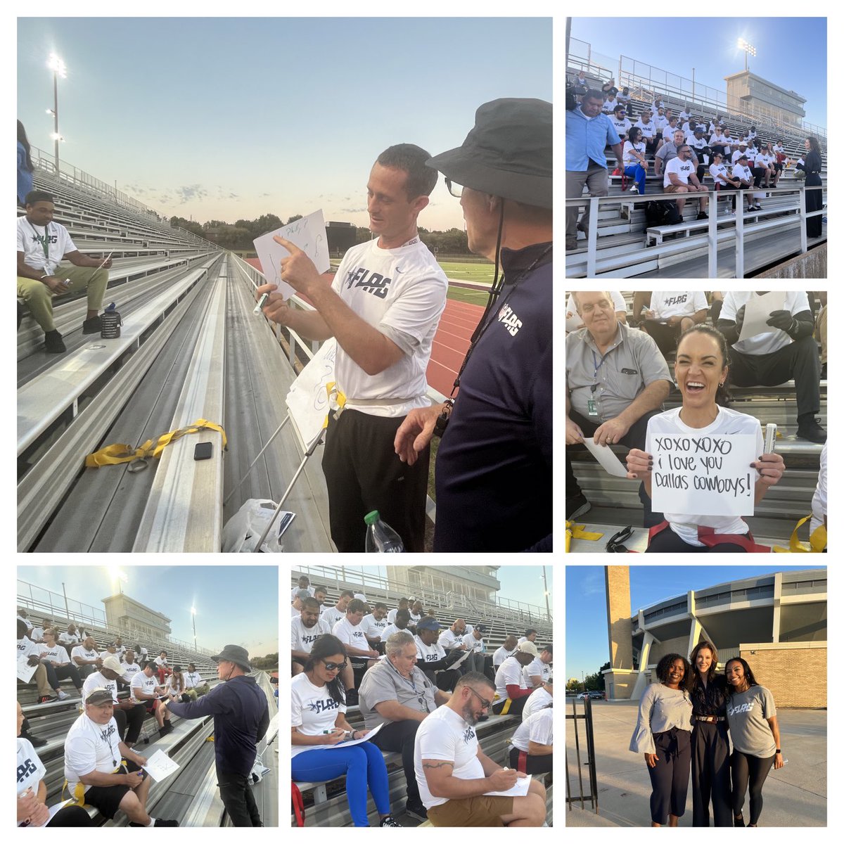 Dr. Lisa Whitaker (@drlisawhitaker) on Twitter photo <a href="/dallasschools/">Dallas ISD</a> <a href="/HPEDallasISD/">Dallas ISD Health & Physical Education</a> PE teachers are learning while having fun with the <a href="/dallascowboys/">Dallas Cowboys</a>. Thank you, Charlotte Jones for encouraging our teachers today!! <a href="/mibroughton/">Dr. Michele Broughton</a> <a href="/dallasschools/">Dallas ISD</a> <a href="/HPEDallasISD/">Dallas ISD Health & Physical Education</a> PE teachers are learning while having fun with the <a href="/dallascowboys/">Dallas Cowboys</a>. Thank you, Charlotte Jones for encouraging our teachers today!! <a href="/mibroughton/">Dr. Michele Broughton</a>
