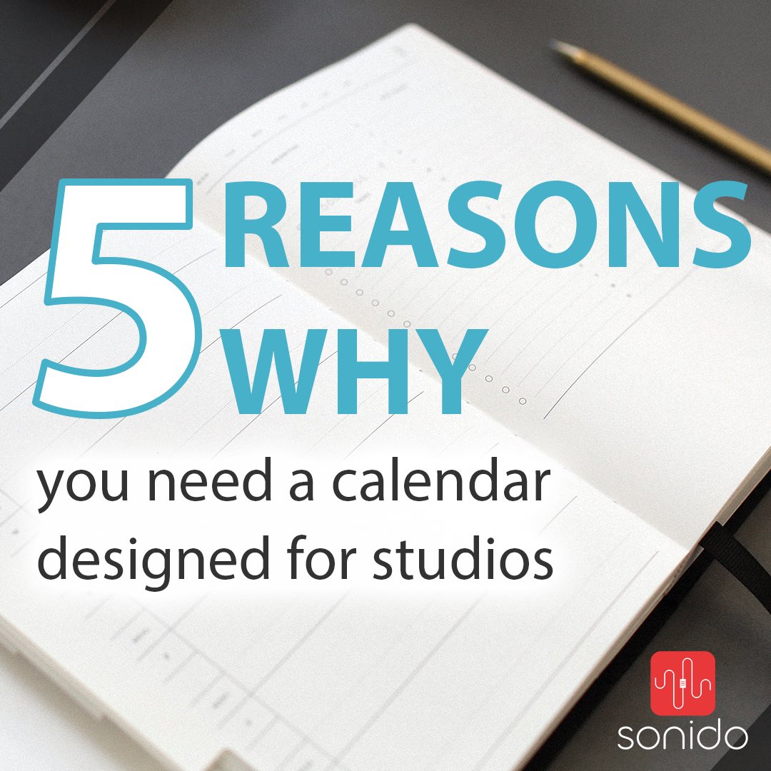 In our latest article, we consider five ways that a studio calendar designed for audio production can benefit your own studio. 

mysonido.com/2023/11/02/5-r…

#studiomagement #studiocalendar #studiobooking #studioschedule #audioproduction #musicstudio #recordingstudio