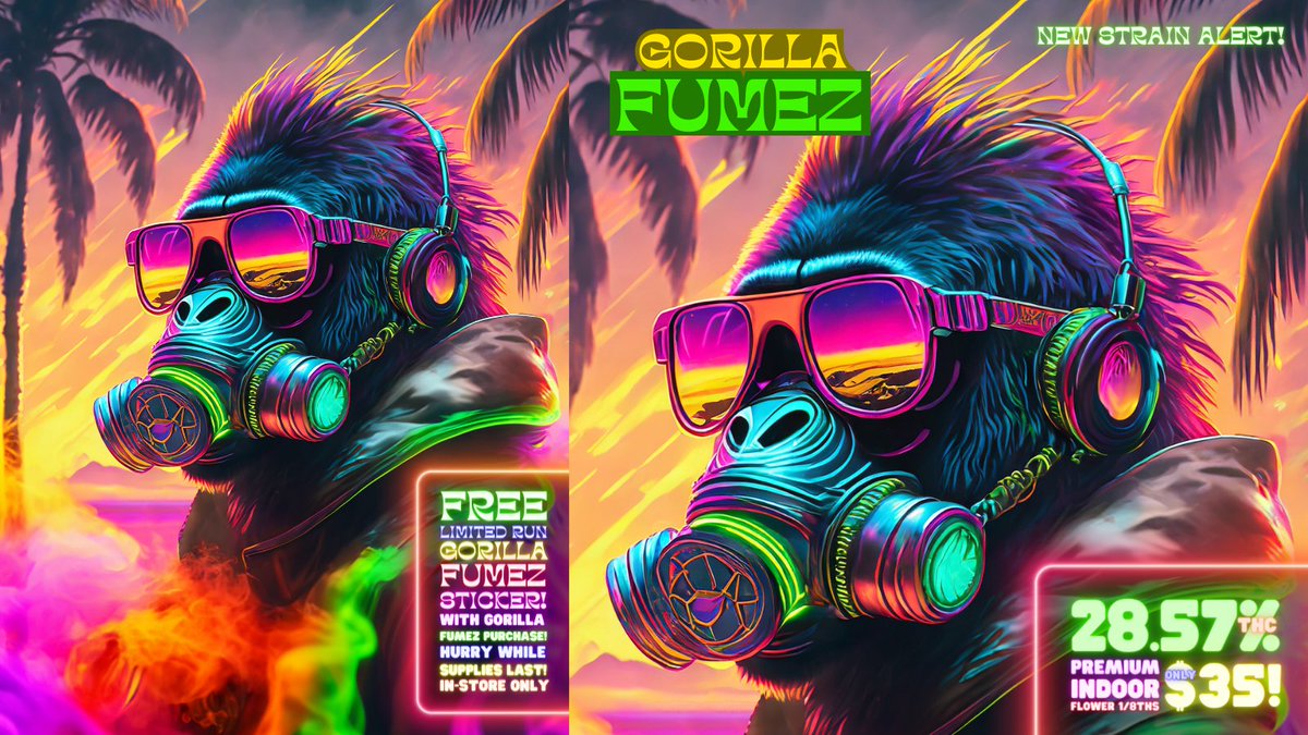 Happy New Strain Drop Wednesday! We are Proud to Announce our Newest Member to the GrowHealthy Family, Gorilla Fumez! Bred by <a href="/bloomseedco/">Bloom Seed Company</a>. This is a GMO x Rootbeer x Candy Fumez. This gal is extremely gassy with notes of sweet candy on the exhale. This one is a winner! 

Stop by