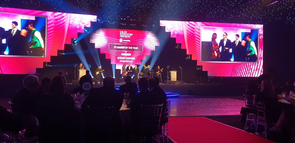 Delighted to have attended #UKITAwards tonight showcasing excellence and innovation. Teamwork makes the dream work.
#UKITAwards