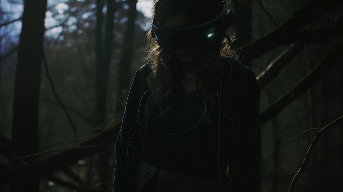 PurelyGenerated's tweet photo. Digital nature is guaranteed. Is this the visage of our future? #midjourney #AIart #portraitphotography https://t.co/VvxlO5IRHl