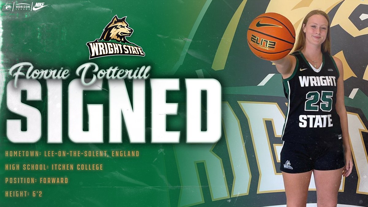 England ➡️ Wright State ✍️

Let's welcome <a href="/flocotterill/">Florrie C</a> to the #RaiderFamily!!!