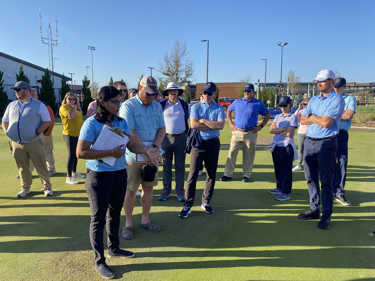 USGA Green Section (@usgagrnsection) on Twitter photo The <a href="/USGA/">USGA</a> Green Section and Championships team had a great afternoon at #PGAFrisco checking out the facilities and some zoysiagrass breeding work with <a href="/ChandraAmbika/">Ambika Chandra</a> <a href="/StrawTurf/">Chase Straw</a> and others. Really cool place! The <a href="/USGA/">USGA</a> Green Section and Championships team had a great afternoon at #PGAFrisco checking out the facilities and some zoysiagrass breeding work with <a href="/ChandraAmbika/">Ambika Chandra</a> <a href="/StrawTurf/">Chase Straw</a> and others. Really cool place!