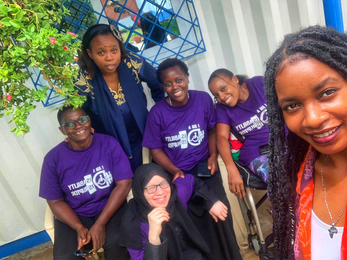 Kwwdnetwork's tweet photo. Our @MombasaCountyKe Champions paid a courtesy visit to Office of Youths,Sports and Gender Director @e_ingolo.The discussion expounded on visiting various local leaders in the community,a positive step towards improving the lives of women &amp; girls with disabilities
@FordFoundation https://t.co/bvNx4JOz2C