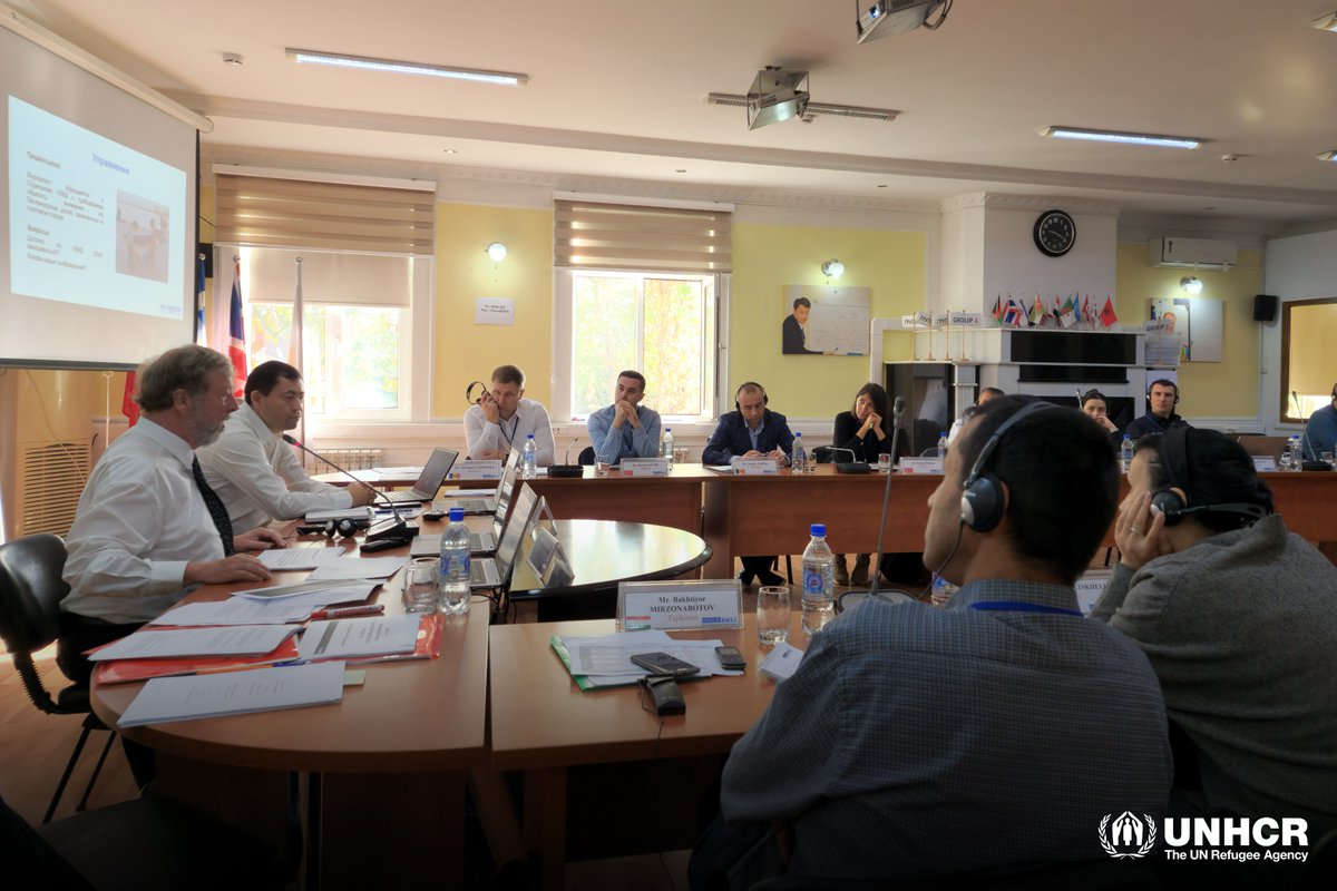 UNHCR_Cent_Asia's tweet photo. UNHCR conducted a training on refugee law and protection at the Border Management Staff College of BMSC OSCE. 25 participants from 10 countries, joined for a meaningful session. We also met with the Director of BMSC OSCE and agreed to enhance our cooperation. 🤝 #WithRefugees https://t.co/qMveoVFbU8