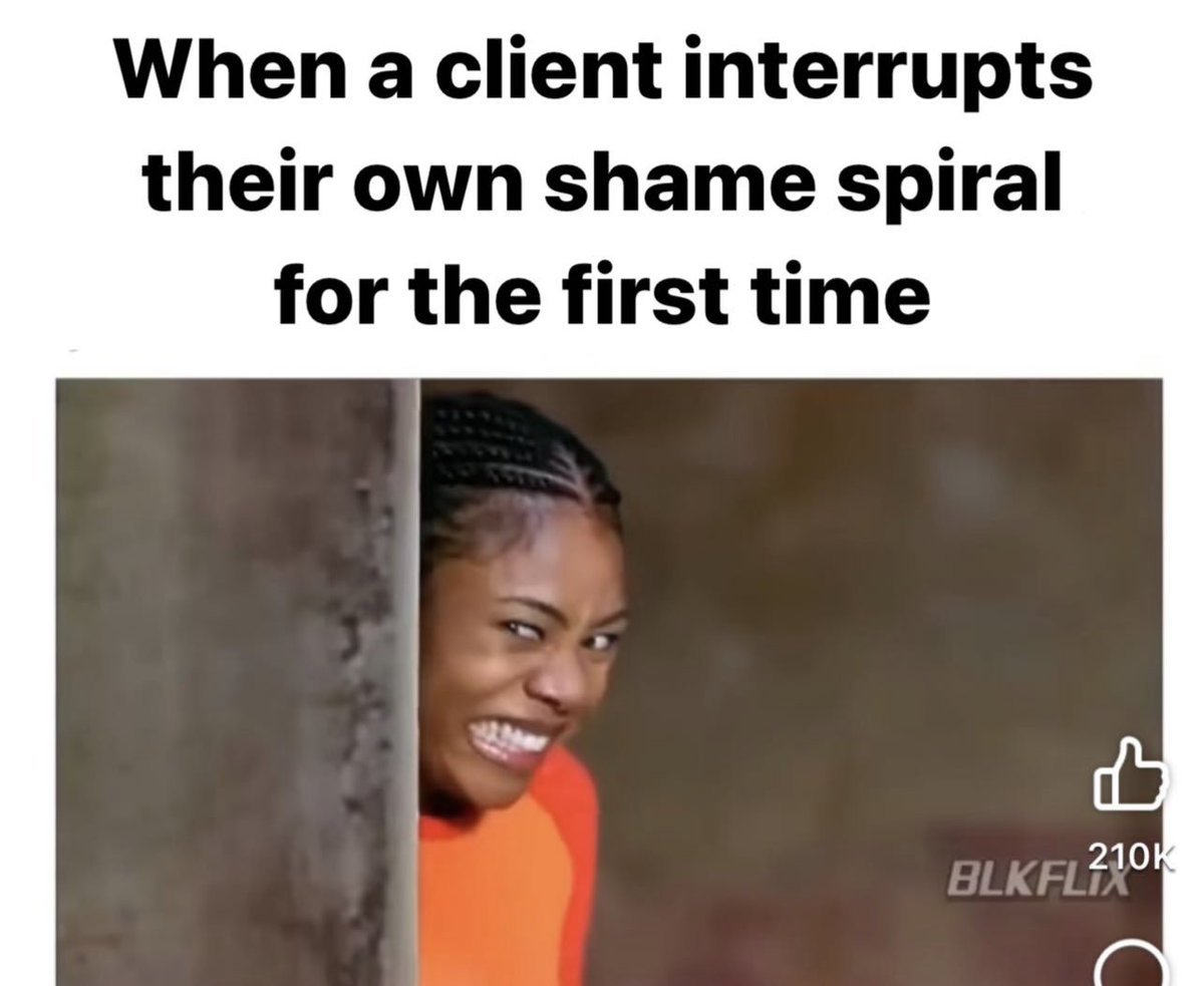 NocoStory's tweet image. Those little therapy joys. #Therapist #mensmentalhealth