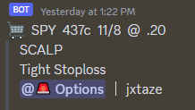 OperieturT's tweet photo. $SPY Tapped .82 for 310% 🏆🖖 https://t.co/KKQC3Ae64E