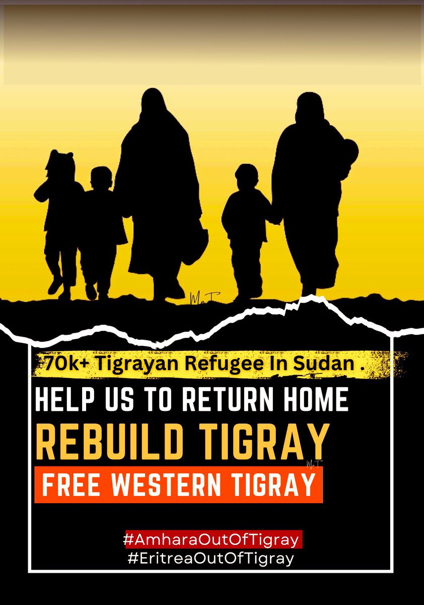 Western Tigray isn’t just a piece of land; it’s a part of Tigray’s identity and history. Resolving the situation should respect the rights and wishes of the people of Tigray. #UpholdThePretoriaAgreement <a href="/USEmbassyAddis/">U.S. Embassy Addis</a> <a href="/UN/">United Nations</a>  <a href="/Refugees/">UNHCR, the UN Refugee Agency</a> <a href="/UNHCREthiopia/">UNHCR Ethiopia</a> <a href="/EUCouncil/">EU Council</a> <a href="/SecBlinken/">Secretary Antony Blinken</a>