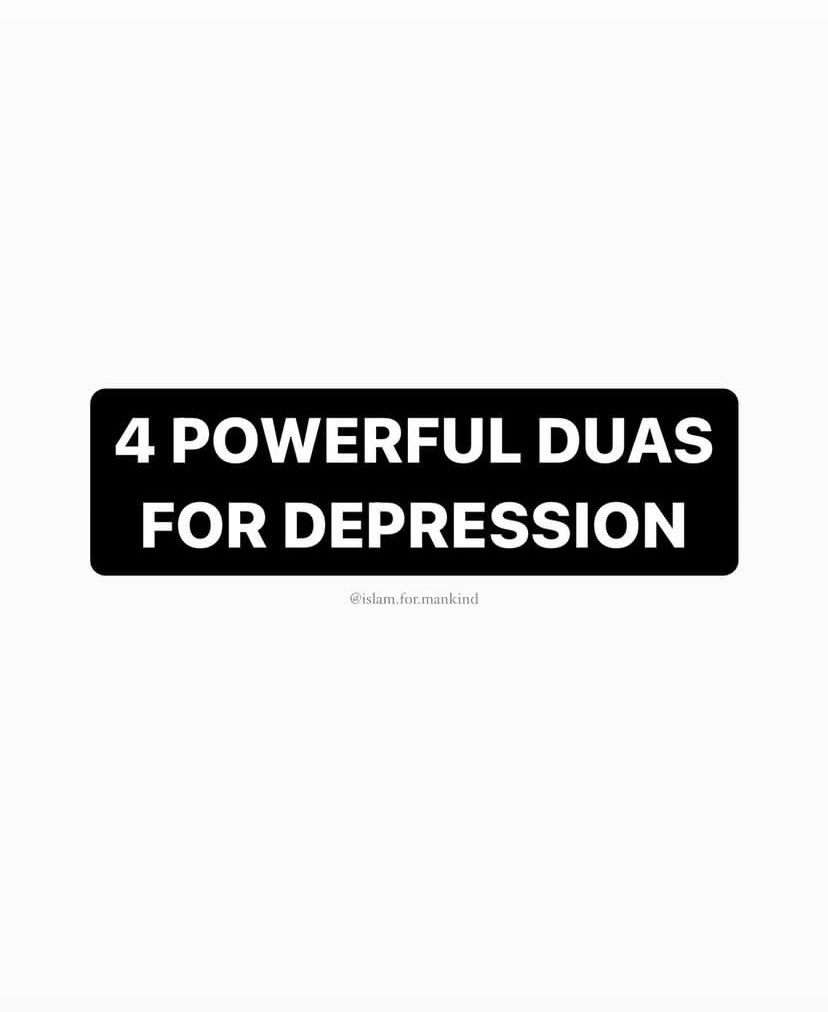4 powerful duas for depression