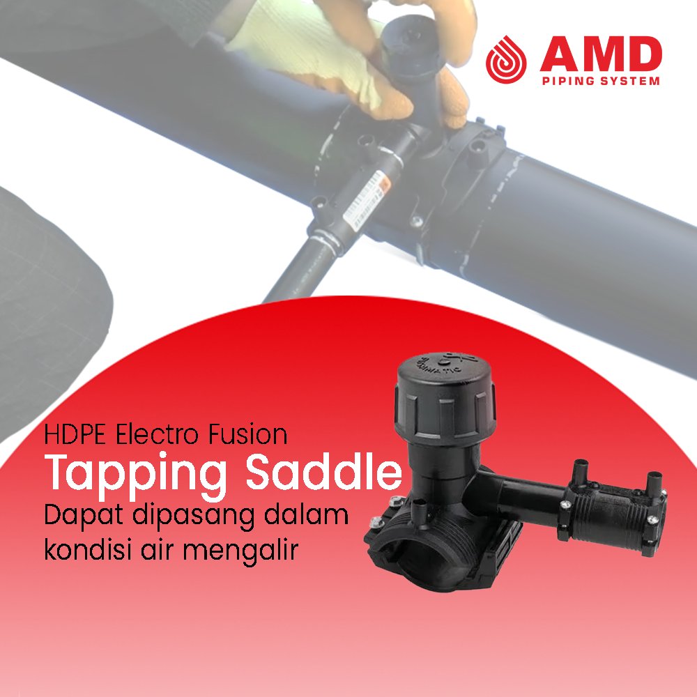 AMDpiping's tweet image. AMD HDPE Electro Fusion Tapping Saddle. Mudah dalam pemasangan. Hubungi kontak dibawah untuk informasi lebih lanjut
WA: +62 811 1177 595
#HDPEfitting #hdpepipe #electrofusionfitting