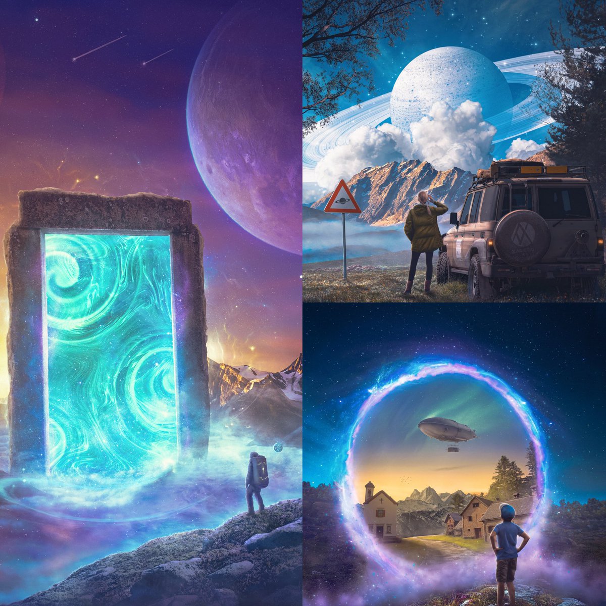 Hello Nft community 🌄 Here my new ..1/1s Remaining on my <a href="/foundation/">Foundation 🌐</a> Collection 🔥🔥

1.Portal to the unknown'
For : 0.15 ETH
Buy now : 0.3 ETH
foundation.app/@zackticak/zac…

2.Dreamy gateway
For 0.12 ETH
foundation.app/@zackticak/zac…

3.The Saturn 🪐
For 0.15 ETH 
foundation.app/@zackticak/zac…