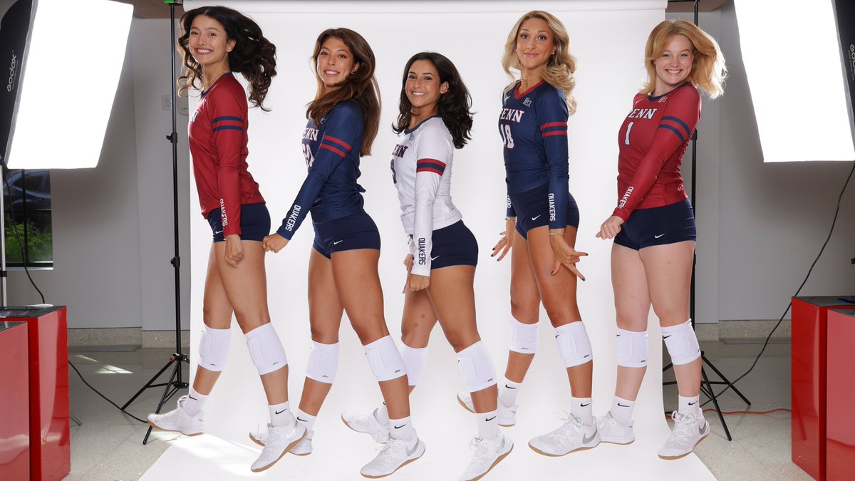 PennVolleyball's tweet photo. Does a group have more fun than our seniors? We don't think so. Join us this weekend to celebrate them, especially when we honor them prior to Saturday's 5 p.m. match with Dartmouth!  

📰 https://t.co/1BwwGBW4kv

#FightOnPenn ❤️💙🏐 https://t.co/xRrIHMDqFR