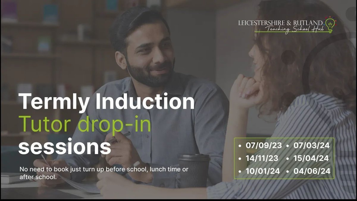 LRTSHub's tweet image. Induction Tutor Briefing 14th Nov join our ECF Lead Jo at any of the 3 times below👇 

📍 07:30 – 08:30 

📍 12:30 – 13:30 

📍 15:30 – 16:30 

Click here to join buff.ly/46WjBaH

#InductionTutor #ITLeads #ECF