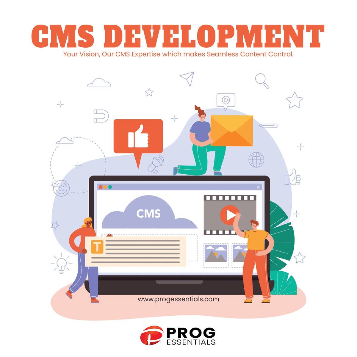 A content management system (CMS) is a software application that enables users to create, manage and publish content.
.
.
#progessentials #softwareapplication #cmsdevelopment