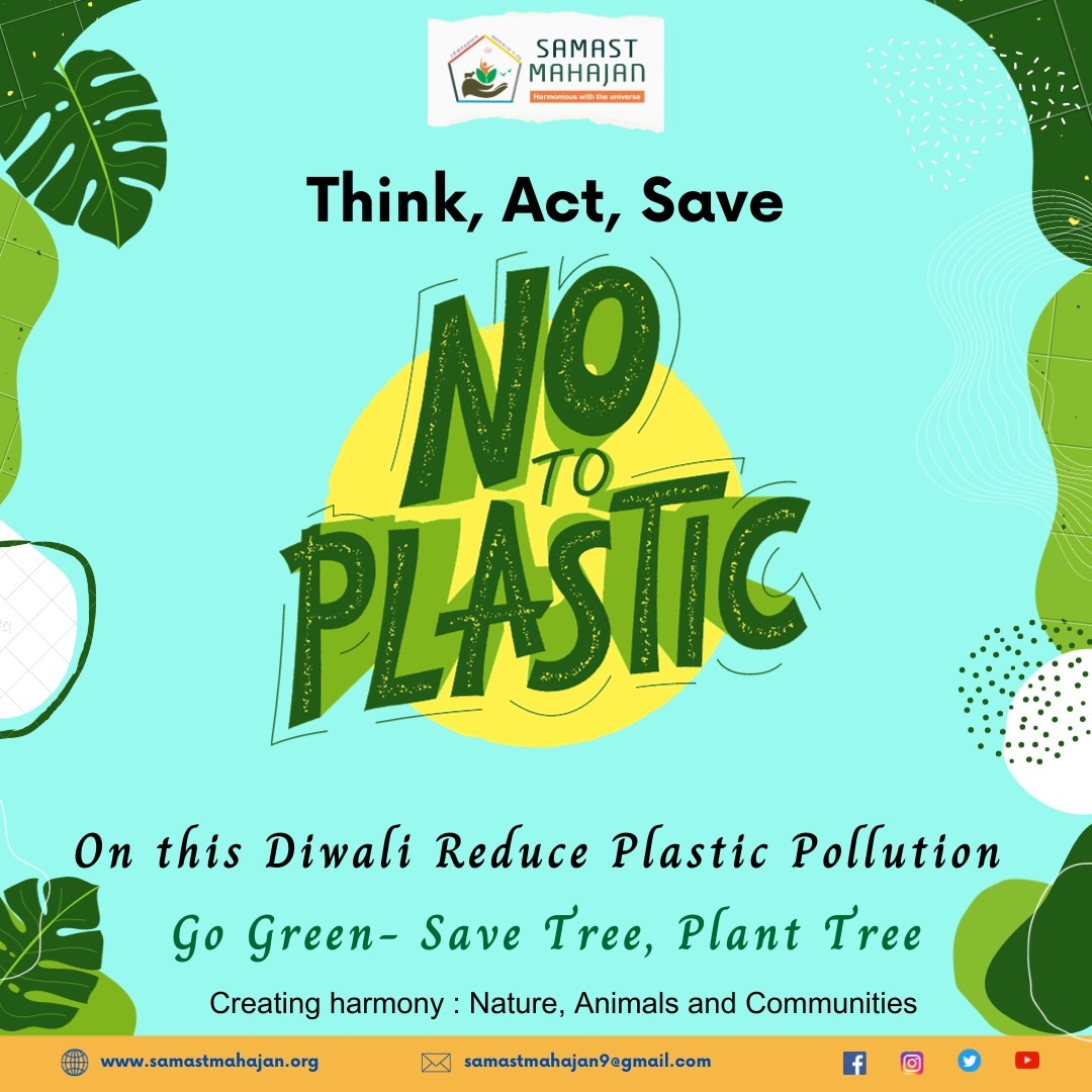 GirishJaya59414's tweet image. On this Diwali reduce plastic and go green!!
#green #samastmahajan #nopolution