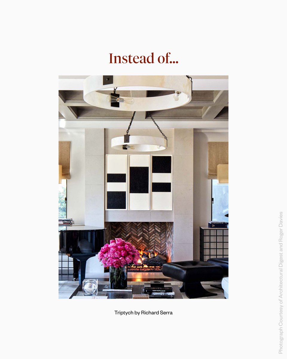 idea_oriented's tweet image. Looking to recreate a multi-million dollar interior design vibe for a fraction of the price?⁠
•⁠
Explore available works by the featured artists for subscription-lease or purchase at onapproval.com/home