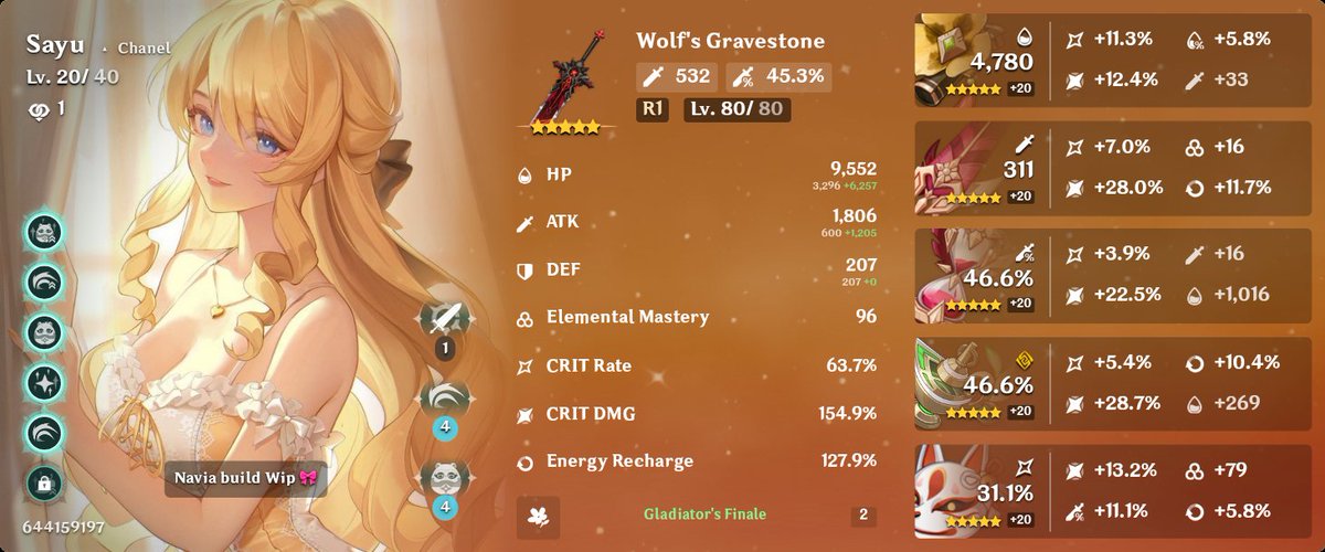 Wip Navia build 🫶🏽