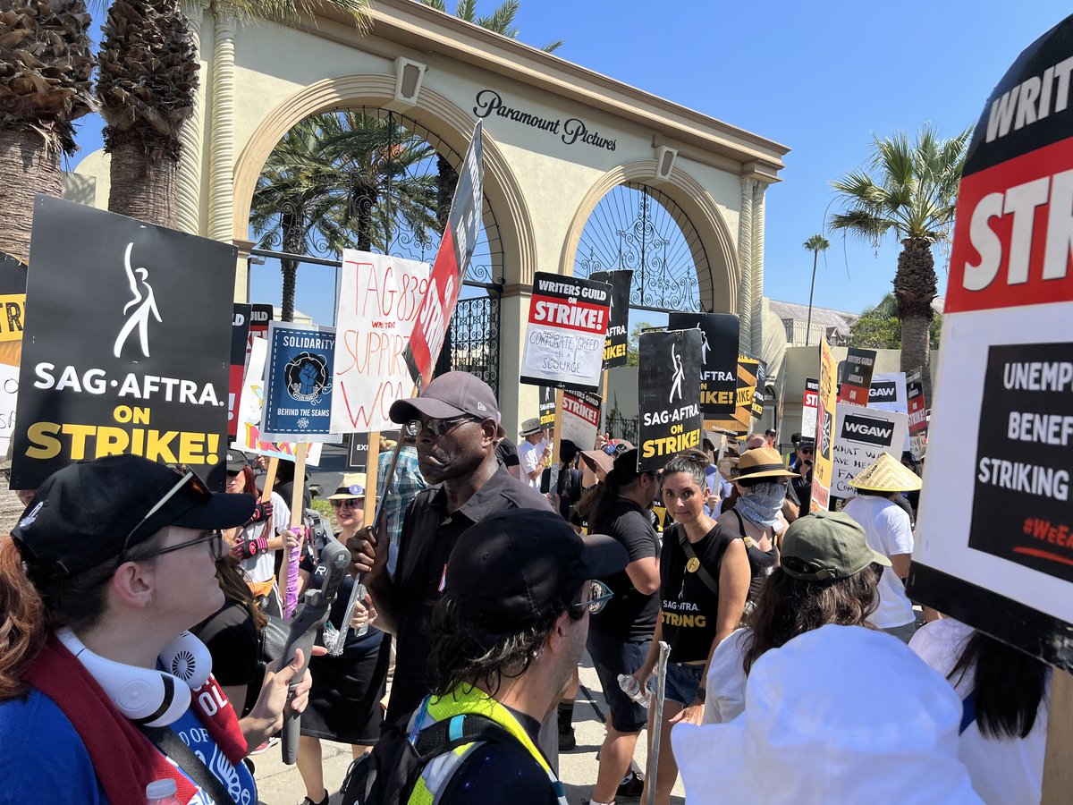 Congrats to SAG/AFTRA for settling the strike on their terms. Our friends and colleagues in the actors' and writers' guilds have, through their convictions and voices, demonstrated the extraordinary power of solidarity in protecting workers' interests and livelihoods.