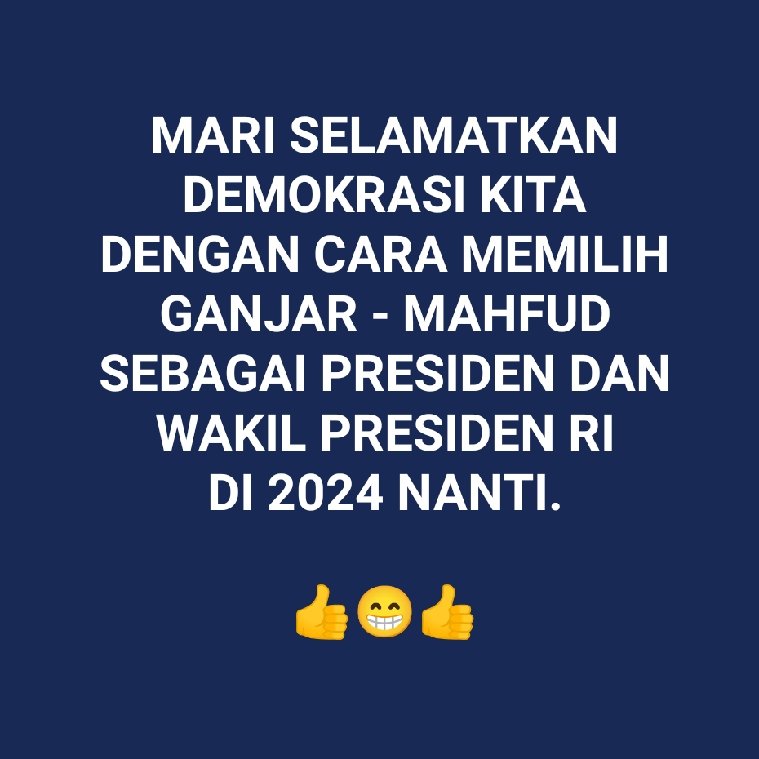 Yg setuju jgn Rt jgn Like jgn Komen... 😁🤭