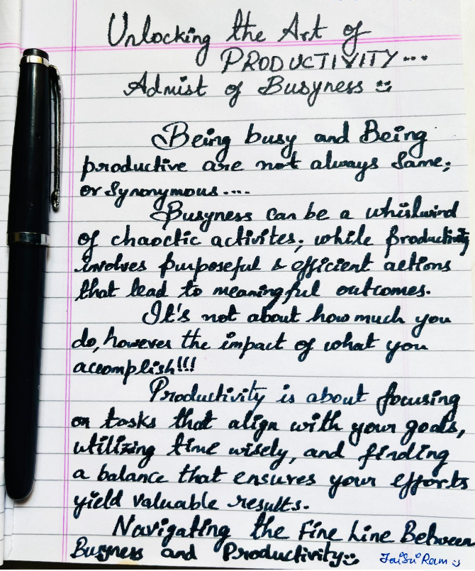 Techtalksg3's tweet photo. #Productivity #BeingBusy #art https://t.co/SPSuQ9Pl6k